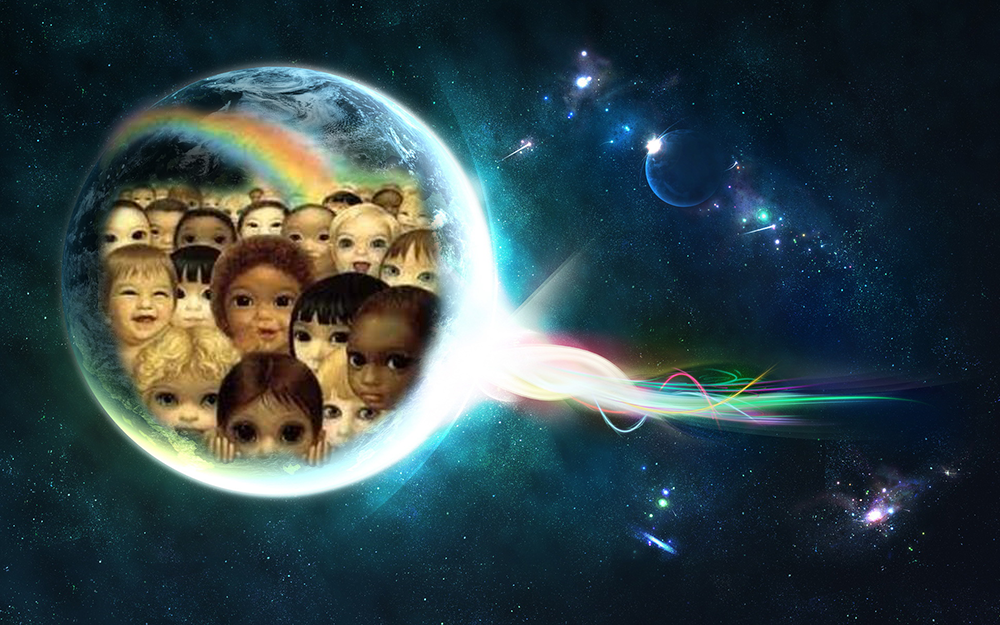 Rainbow Children Conscious Reminder