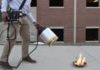 The Latest Fire Extinguisher Uses Nothing But Sound To Put Out Fire