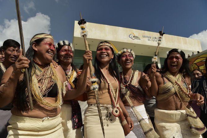 Amazon Tribe Wins Lawsuit Against Oil Company, Protecting Huge Part Of The Rainforest Gettyimages-1139501345