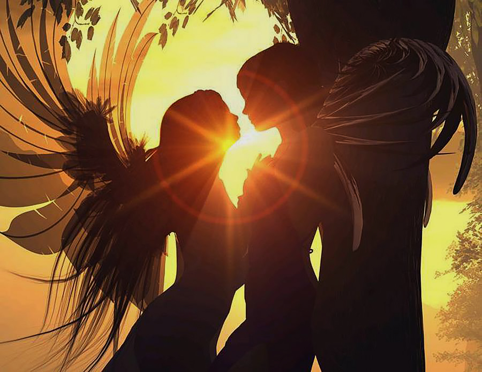 Любовь ангела 7. Влюбленные ангелы. Влюбленный ангел. Влюбленные с крыльями. Два влюбленных ангела.
