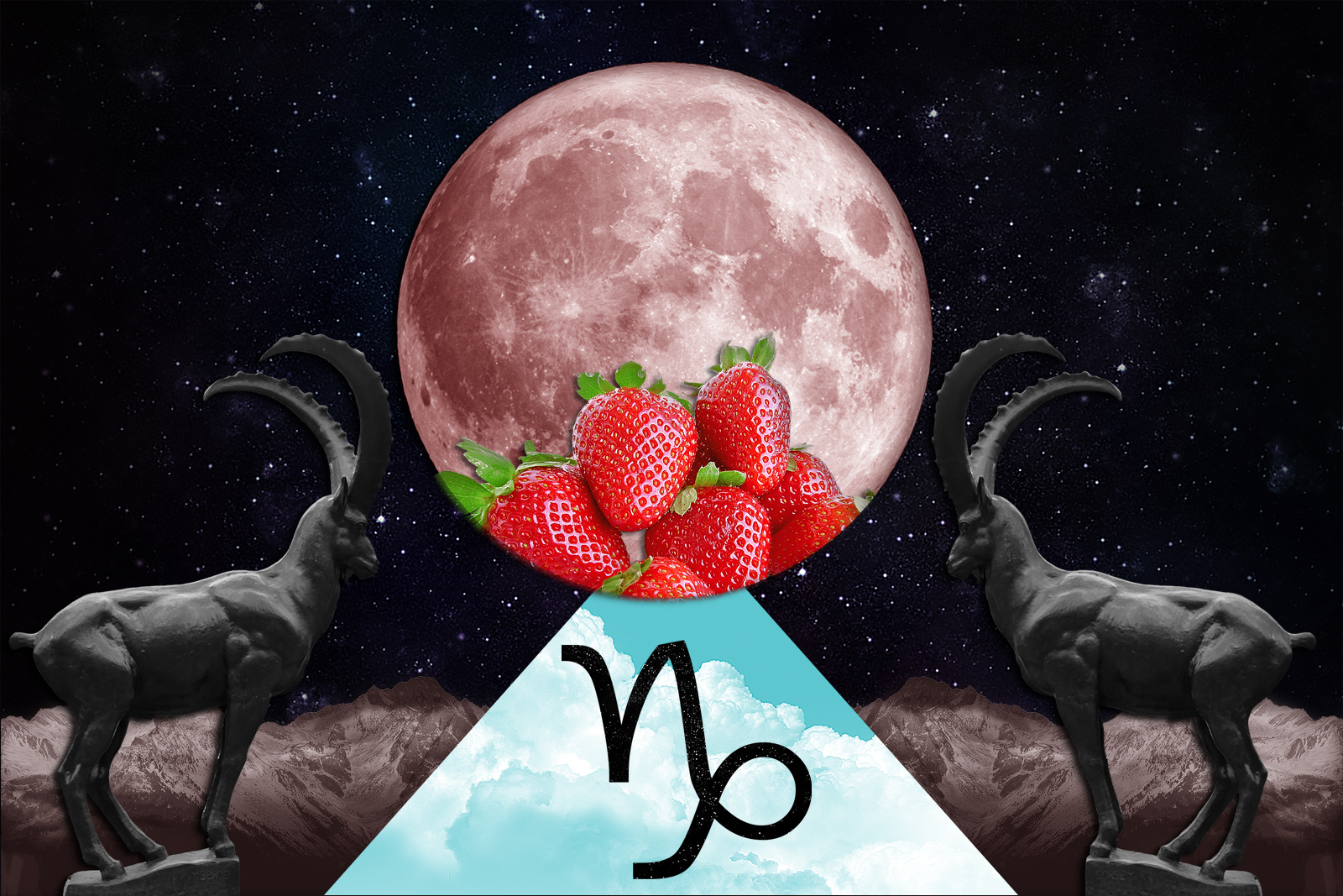 The Powerful June Strawberry Full Moon in Capricorn Is Bringing a