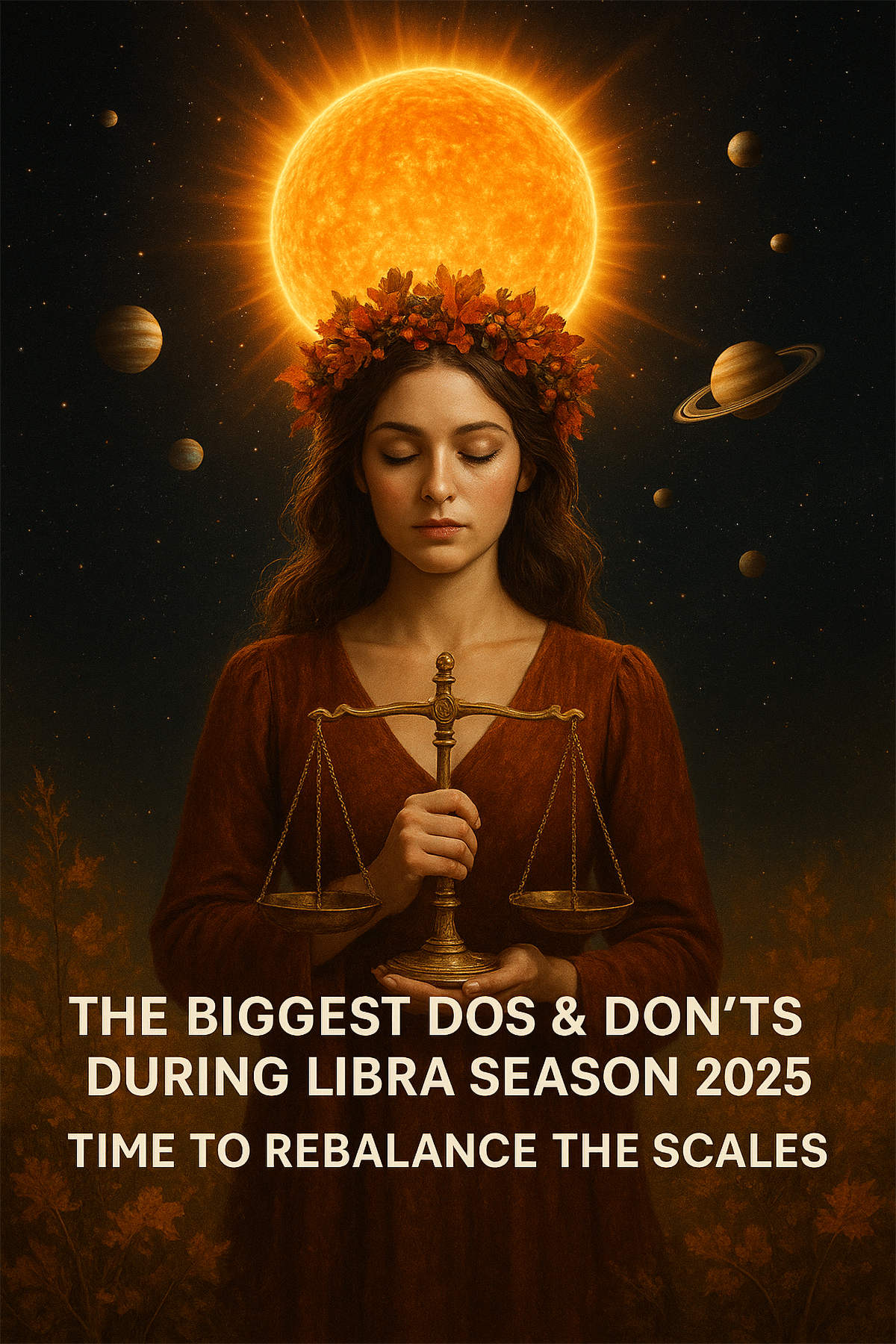 The Biggest Dos & Don'ts During Libra Season 2025 Time to Rebalance the Scales... AI Page Img...