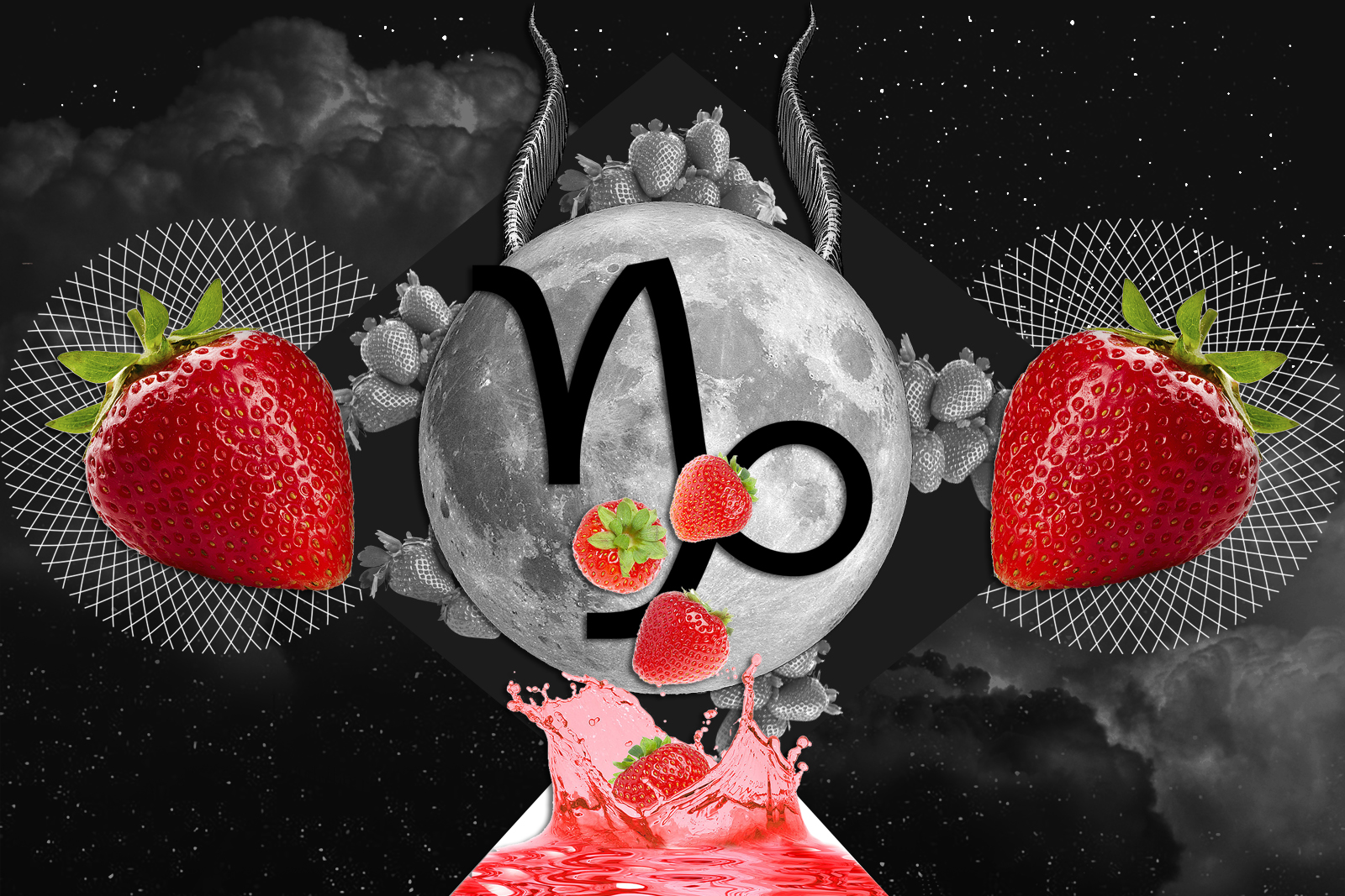 Strawberry Full Moon june 2024... Conscious Reminder