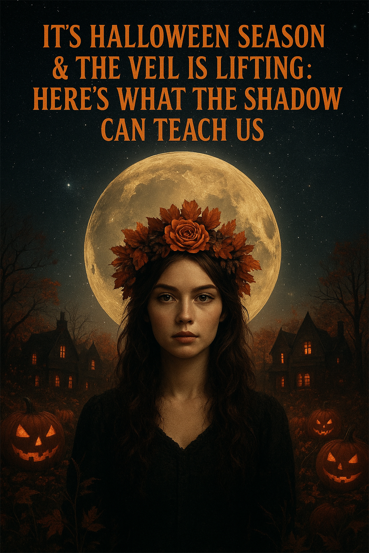 It's Halloween Season & the Veil Is Lifting Here's What the Shadow Can Teach Us... AI Page Img...