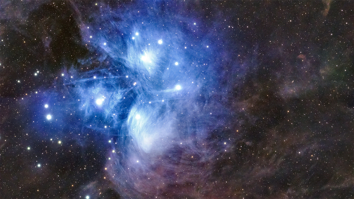 Seven Sisters Star Constellation